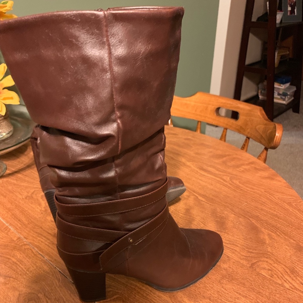 Brown boots